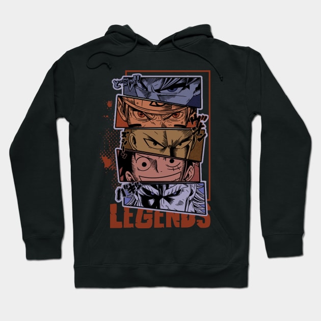 Anime Isekai Legend - Hoodie by Boose creative